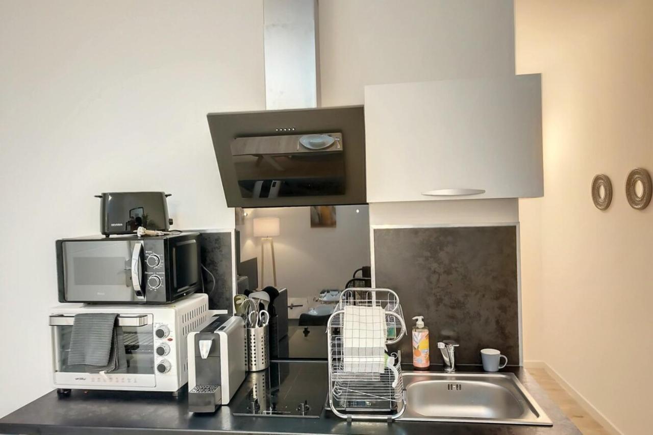 Grand Appart Duplex 6 Pers Gare Wifi Lägenhet Saint-Quentin  Exteriör bild