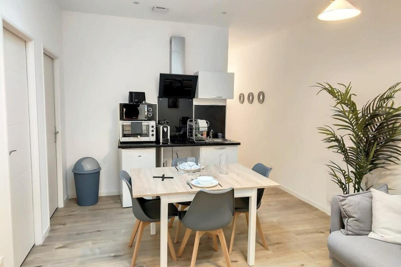 Grand Appart Duplex 6 Pers Gare Wifi Lägenhet Saint-Quentin  Exteriör bild