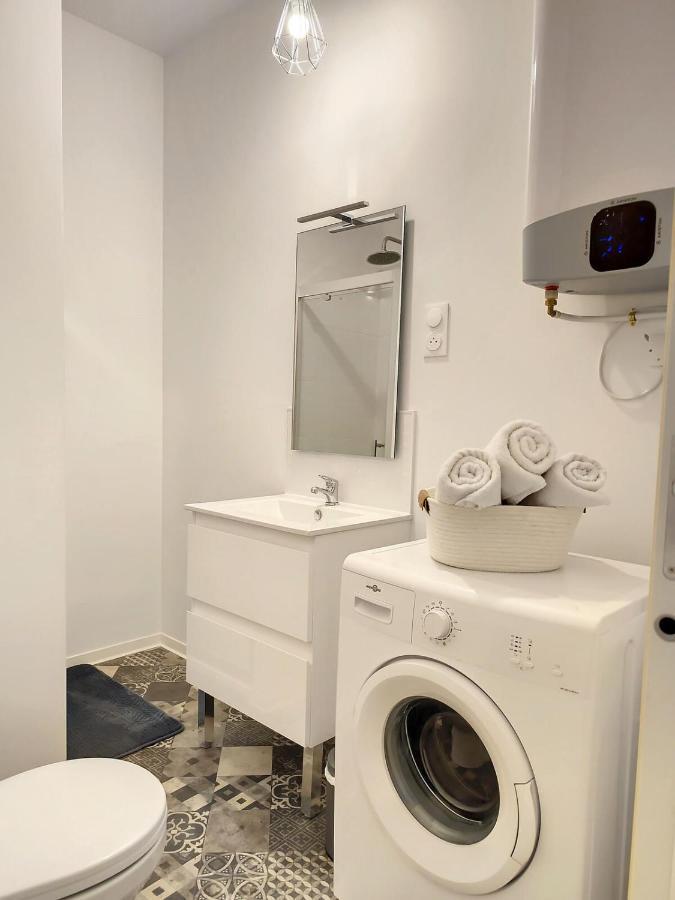 Grand Appart Duplex 6 Pers Gare Wifi Lägenhet Saint-Quentin  Exteriör bild