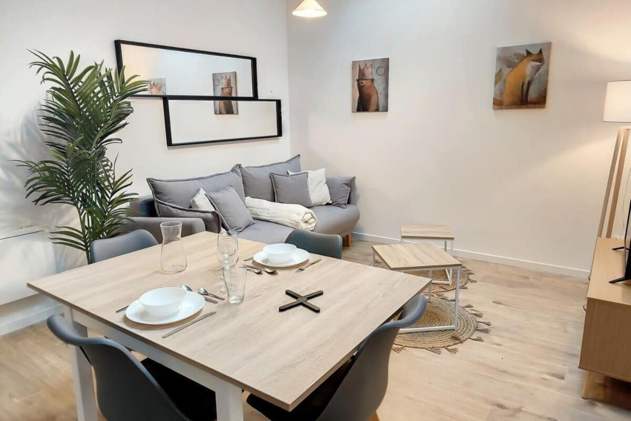 Grand Appart Duplex 6 Pers Gare Wifi Lägenhet Saint-Quentin  Exteriör bild